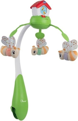 Chicco Bijenkorf Wieg Mobiel (300-00011080000000) in de groep SPEELGOED, KINDER- & BABYPRODUCTEN / Babyspeelgoed / Activiteitenspeelgoed bij TP E-commerce Nordic AB (D27675)