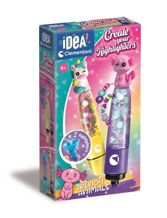 Clementoni Kleine markeerstift Lab Trendy Dieren (I-18167) in de groep SPEELGOED, KINDER- & BABYPRODUCTEN / Speelgoed / Ambachten bij TP E-commerce Nordic AB (D27694)