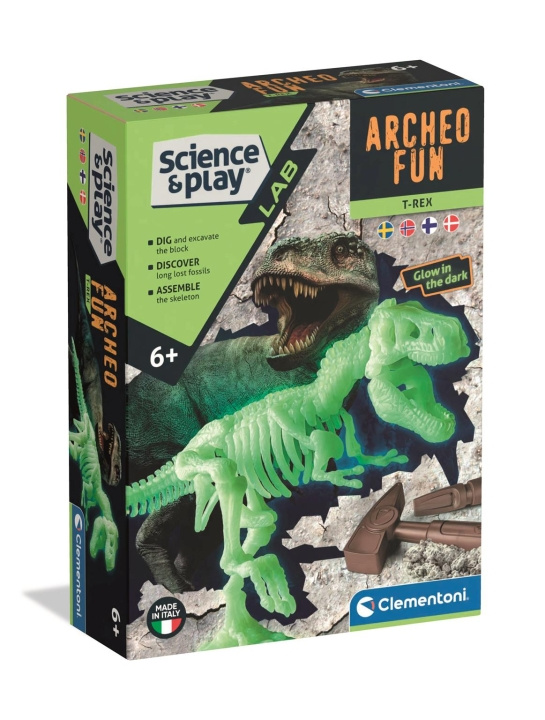 Clementoni T-Rex (I-78848) in de groep SPEELGOED, KINDER- & BABYPRODUCTEN / Speelgoed / Ambachten bij TP E-commerce Nordic AB (D27695)