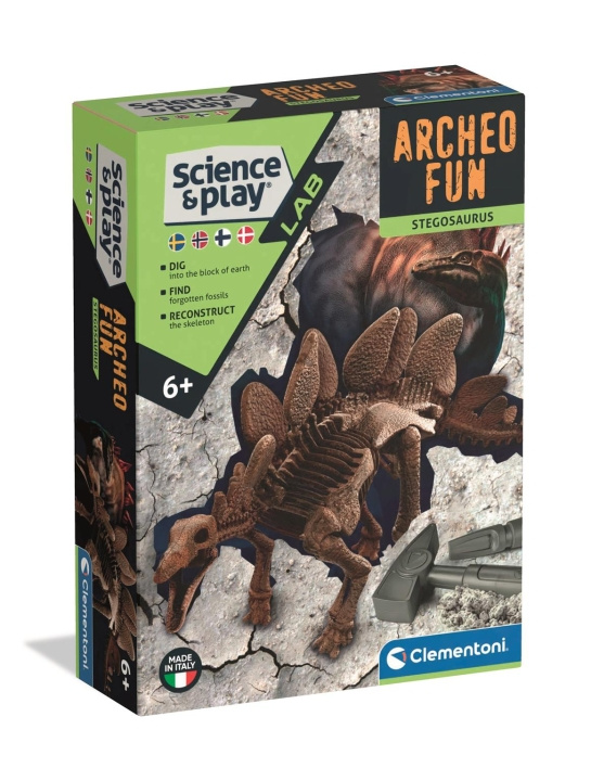 Clementoni Stegosaurus (I-78849) in de groep SPEELGOED, KINDER- & BABYPRODUCTEN / Speelgoed / Figuren, Miniaturen & accessoires bij TP E-commerce Nordic AB (D27696)