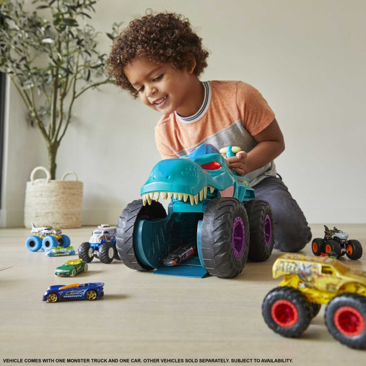 Hot Wheels Monster Trucks Auto Chompin\' Mega Wrex (GYL13) in de groep SPEELGOED, KINDER- & BABYPRODUCTEN / Speelgoed / Speelgoedauto\'s bij TP E-commerce Nordic AB (D27701)