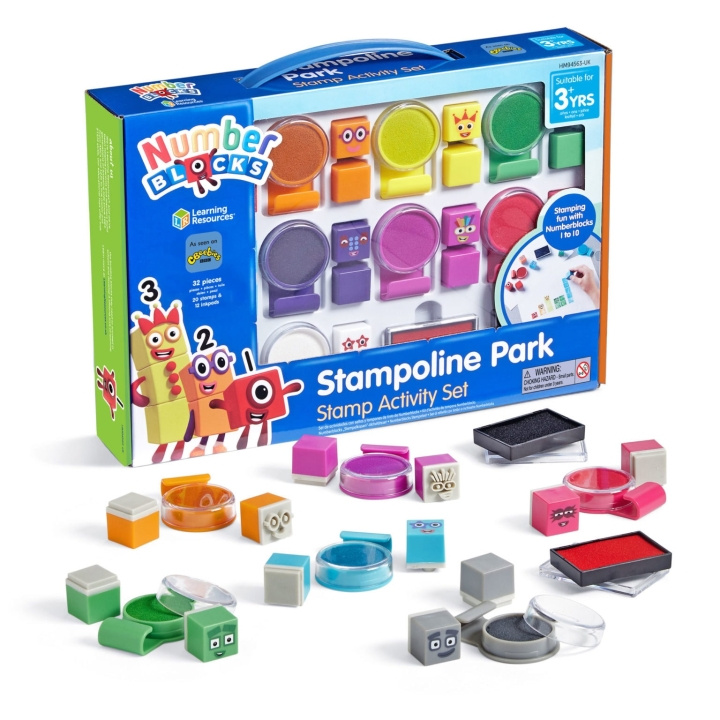 Learning Resources - Numberblocks - Activiteiten set met stempels (HM94563-SCA) in de groep SPEELGOED, KINDER- & BABYPRODUCTEN / Babyspeelgoed / Activiteitenspeelgoed bij TP E-commerce Nordic AB (D27705)