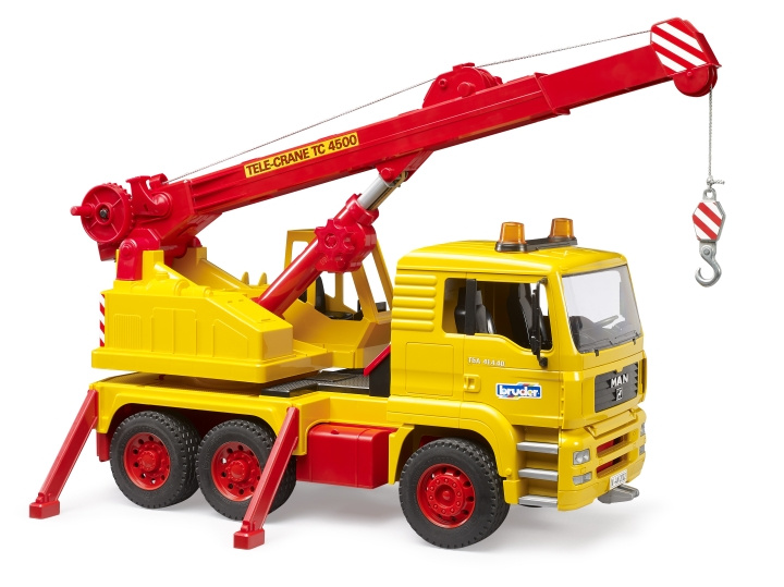 Bruder TGA kraanwagen MAN (01054) in de groep SPEELGOED, KINDER- & BABYPRODUCTEN / Speelgoed / Speelgoedauto\'s bij TP E-commerce Nordic AB (D27741)