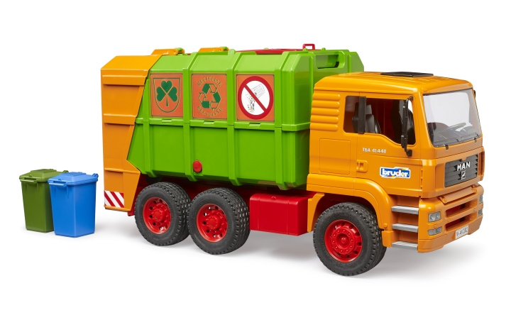 Bruder TGA vuilniswagen MAN (01056) in de groep SPEELGOED, KINDER- & BABYPRODUCTEN / Speelgoed / Speelgoedauto\'s bij TP E-commerce Nordic AB (D27744)