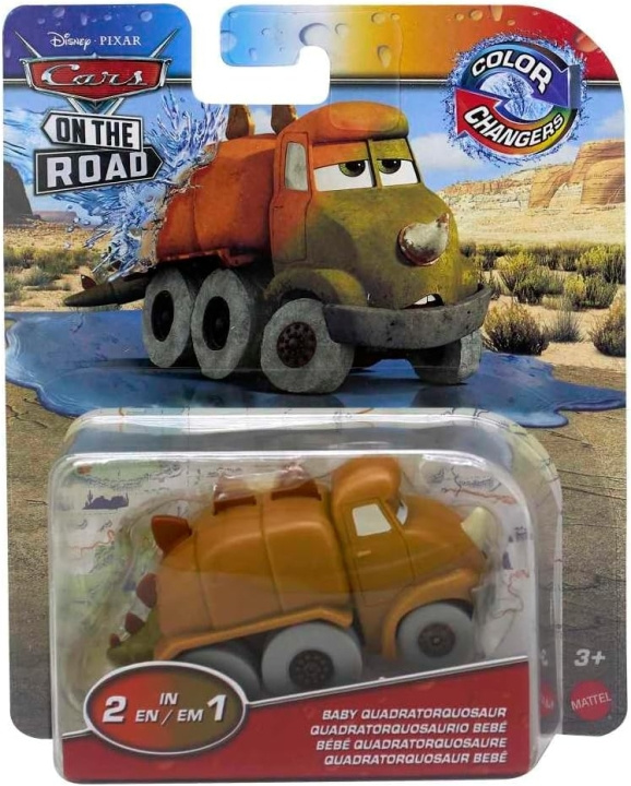 Disney Auto\'s - Kleurenwisselaars - Baby Quadratorquosaurus (HDM68) in de groep SPEELGOED, KINDER- & BABYPRODUCTEN / Speelgoed / Speelgoedauto\'s bij TP E-commerce Nordic AB (D27753)