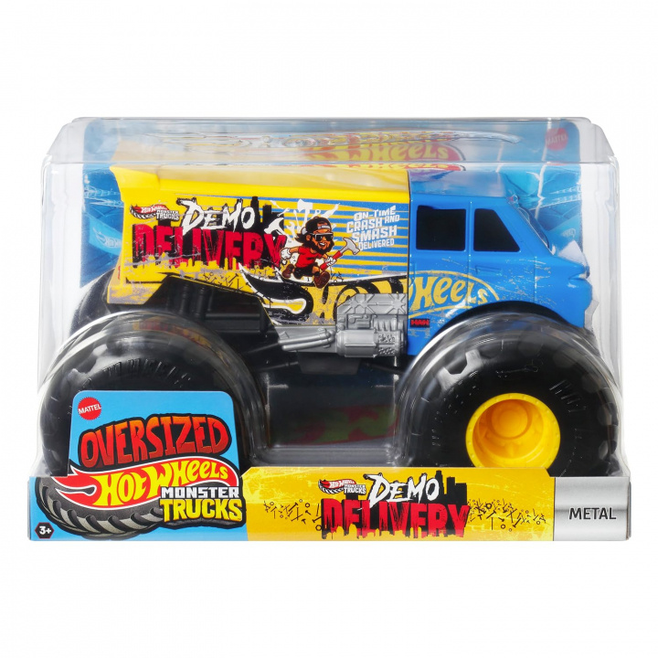 Hot Wheels Monster Trucks 1:24 Die-Cast - Demo levering in de groep SPEELGOED, KINDER- & BABYPRODUCTEN / Speelgoed / Speelgoedauto\'s bij TP E-commerce Nordic AB (D27756)