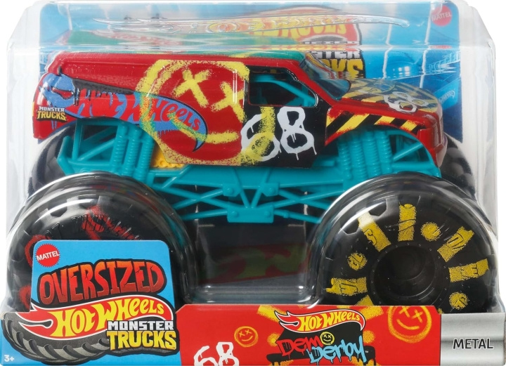 Hot Wheels Monster Trucks 1:24 Die-Cast - Demo Derby in de groep SPEELGOED, KINDER- & BABYPRODUCTEN / Speelgoed / Speelgoedauto\'s bij TP E-commerce Nordic AB (D27759)