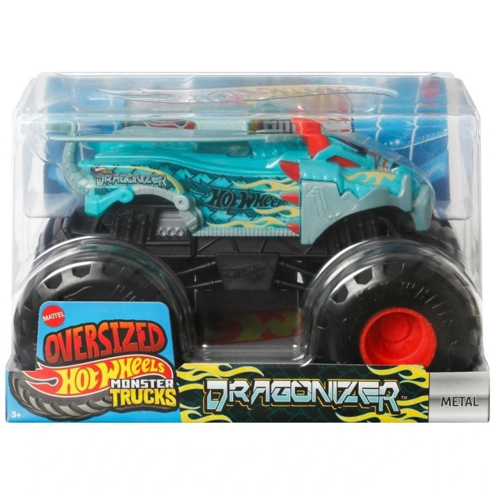 Hot Wheels Monster Trucks 1:24 Die-Cast - Dragonizer in de groep SPEELGOED, KINDER- & BABYPRODUCTEN / Speelgoed / Speelgoedauto\'s bij TP E-commerce Nordic AB (D27760)