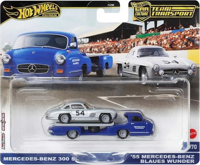 Hot Wheels Team Transport Cultuur Die-cast auto\'s, Mercedes-Benz (HVR48) in de groep SPEELGOED, KINDER- & BABYPRODUCTEN / Speelgoed / Speelgoedauto\'s bij TP E-commerce Nordic AB (D27764)