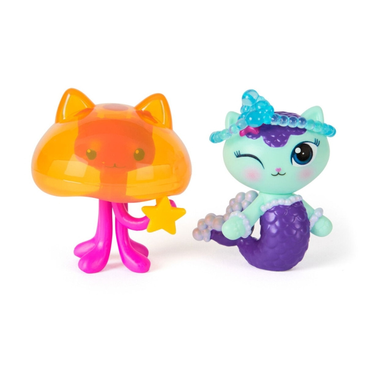 Gabby\'s Dollhouse Gabby\'s Movie 2Pack figuur-Mercat & Cat Jelly Fish (6074329) in de groep SPEELGOED, KINDER- & BABYPRODUCTEN / Speelgoed / Figuren, Miniaturen & accessoires bij TP E-commerce Nordic AB (D27766)
