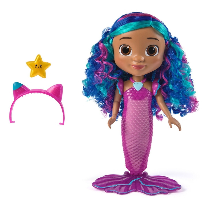 Gabby\'s Dollhouse Gabby\'s Movie Sing & Shine Zeemeermin Gabby Doll 36cm (6074338) in de groep SPEELGOED, KINDER- & BABYPRODUCTEN / Speelgoed / Figuren, Miniaturen & accessoires bij TP E-commerce Nordic AB (D27769)