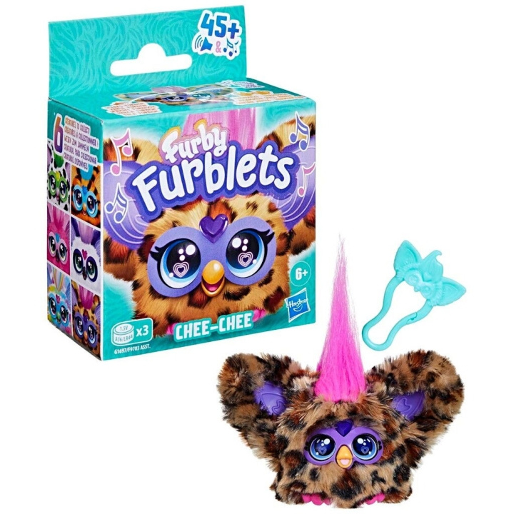 FURBY Furblets S4 Feestbeesten - Chee-Chee (G16975X2) in de groep SPEELGOED, KINDER- & BABYPRODUCTEN / Speelgoed / Figuren, Miniaturen & accessoires bij TP E-commerce Nordic AB (D27782)