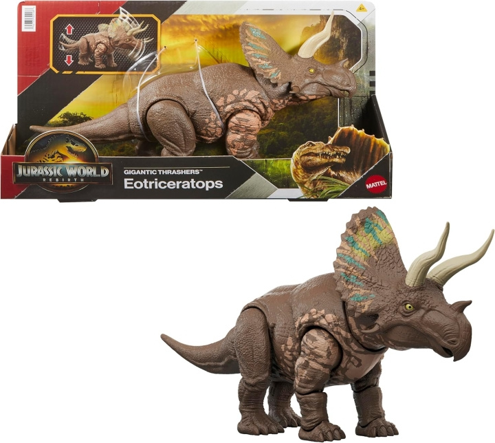 Jurassic World Gigantische Thrashers - Eotriceratops in de groep SPEELGOED, KINDER- & BABYPRODUCTEN / Speelgoed / Figuren, Miniaturen & accessoires bij TP E-commerce Nordic AB (D27793)