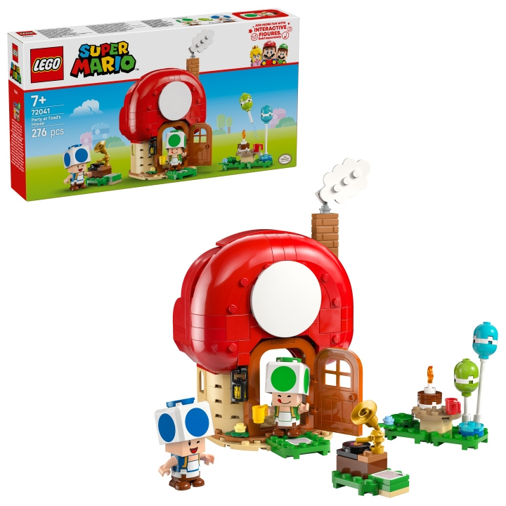 LEGO Super Mario - Feest in het huis van Toad (72041) in de groep SPEELGOED, KINDER- & BABYPRODUCTEN / Speelgoed / Bouwspeelgoed / Lego bij TP E-commerce Nordic AB (D27804)