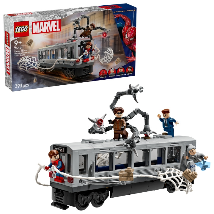 LEGO Superhelden - Spider-Man vs. Doc Ock: Metro Trein Scène (76321) in de groep SPEELGOED, KINDER- & BABYPRODUCTEN / Speelgoed / Bouwspeelgoed / Lego bij TP E-commerce Nordic AB (D27808)