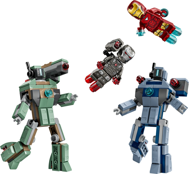 LEGO Superhelden - Iron Man & War Machine vs. Hammer Drones (76320) in de groep SPEELGOED, KINDER- & BABYPRODUCTEN / Speelgoed / Bouwspeelgoed / Lego bij TP E-commerce Nordic AB (D27809)