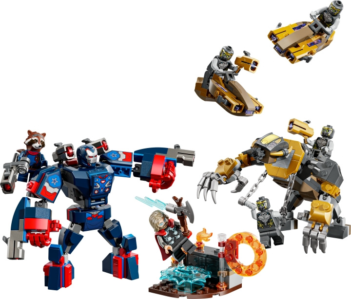 LEGO Superhelden - Avengers: Endgame Thor vs. Chitauri (76322) in de groep SPEELGOED, KINDER- & BABYPRODUCTEN / Speelgoed / Bouwspeelgoed / Lego bij TP E-commerce Nordic AB (D27810)