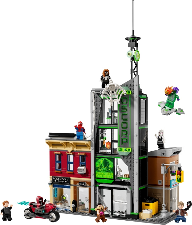 LEGO Superhelden - Spider-Man vs Oscorp (76324) in de groep SPEELGOED, KINDER- & BABYPRODUCTEN / Speelgoed / Bouwspeelgoed / Lego bij TP E-commerce Nordic AB (D27811)