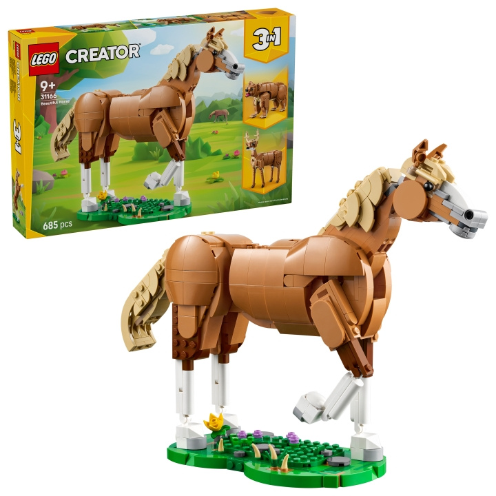 LEGO LEGO Schepper - Schitterend paard (31166) in de groep SPEELGOED, KINDER- & BABYPRODUCTEN / Speelgoed / Bouwspeelgoed / Lego bij TP E-commerce Nordic AB (D27812)