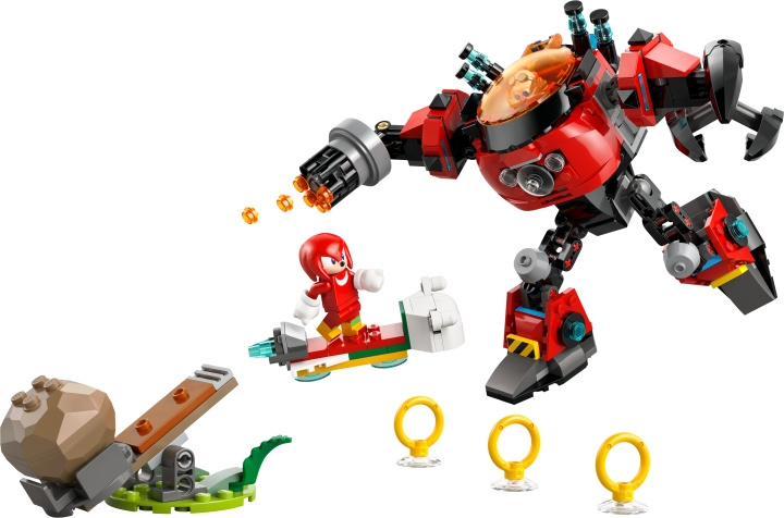 LEGO Sonic - Knuckles vs. Dr. Eggman Egg Crusher Mech (77005) in de groep SPEELGOED, KINDER- & BABYPRODUCTEN / Speelgoed / Bouwspeelgoed / Lego bij TP E-commerce Nordic AB (D27816)