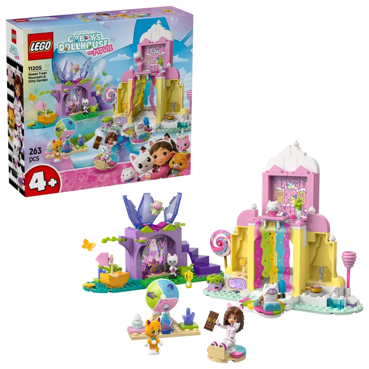 LEGO Gabby\'s Poppenhuis - Sweet Treat Mountain & Kitty Garden (11205) in de groep SPEELGOED, KINDER- & BABYPRODUCTEN / Speelgoed / Bouwspeelgoed / Lego bij TP E-commerce Nordic AB (D27820)