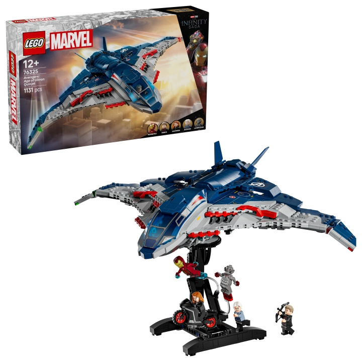 LEGO Superhelden - Avengers: Age of Ultron Quinjet (76325) in de groep SPEELGOED, KINDER- & BABYPRODUCTEN / Speelgoed / Bouwspeelgoed / Lego bij TP E-commerce Nordic AB (D27824)