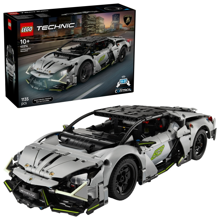 LEGO Technic - Lamborghini Revuelto Supersportwagen (42214) in de groep SPEELGOED, KINDER- & BABYPRODUCTEN / Speelgoed / Bouwspeelgoed / Lego bij TP E-commerce Nordic AB (D27832)