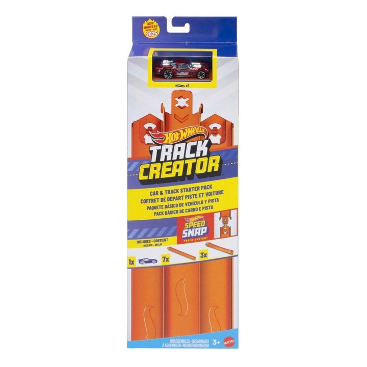 Hot Wheels Track Creator Auto + Baan Pack (JDW43) in de groep SPEELGOED, KINDER- & BABYPRODUCTEN / Speelgoed / Speelgoedauto\'s bij TP E-commerce Nordic AB (D27874)