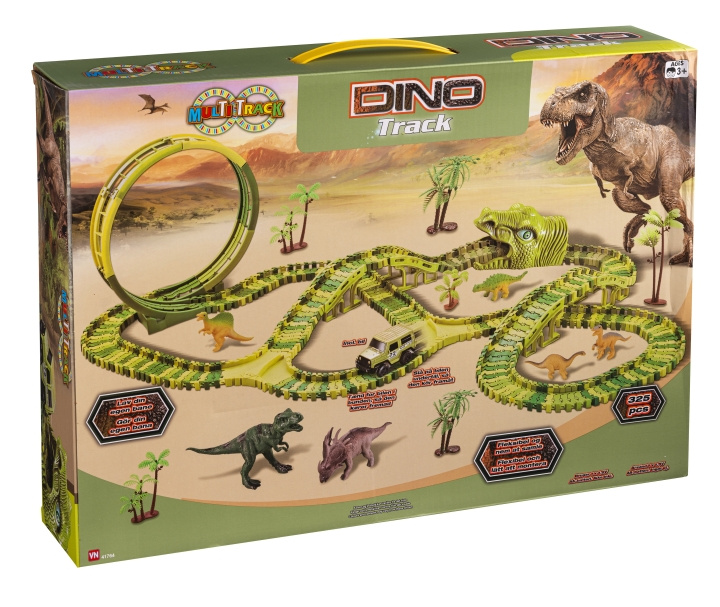 Dino Multitrack 325 stuks (41764) in de groep SPEELGOED, KINDER- & BABYPRODUCTEN / Speelgoed / Speelset bij TP E-commerce Nordic AB (D27879)