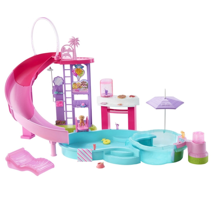 Barbie Droomzwembad (JFP01) in de groep SPEELGOED, KINDER- & BABYPRODUCTEN / Speelgoed / Docks & Accessoires bij TP E-commerce Nordic AB (D27881)