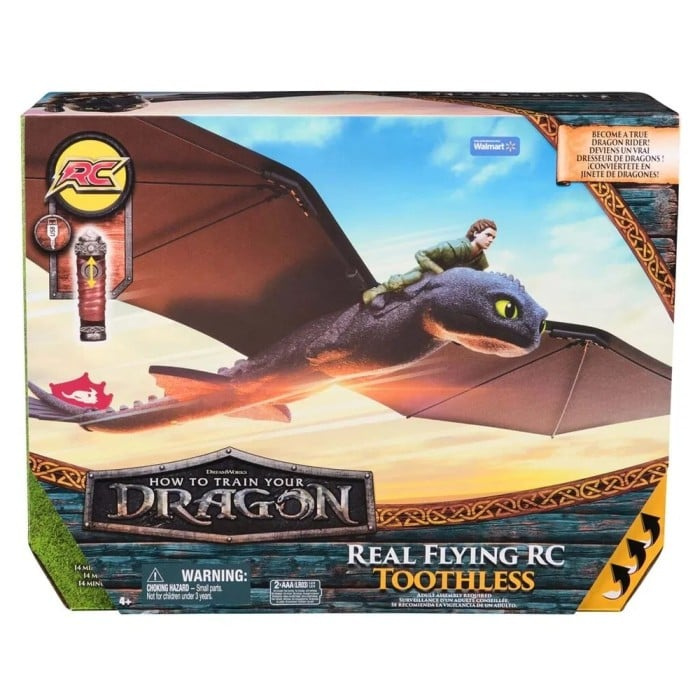 Dragons Film RC echte vliegende Toothless (6072292) in de groep SPEELGOED, KINDER- & BABYPRODUCTEN / Speelgoed / Figuren, Miniaturen & accessoires bij TP E-commerce Nordic AB (D27896)