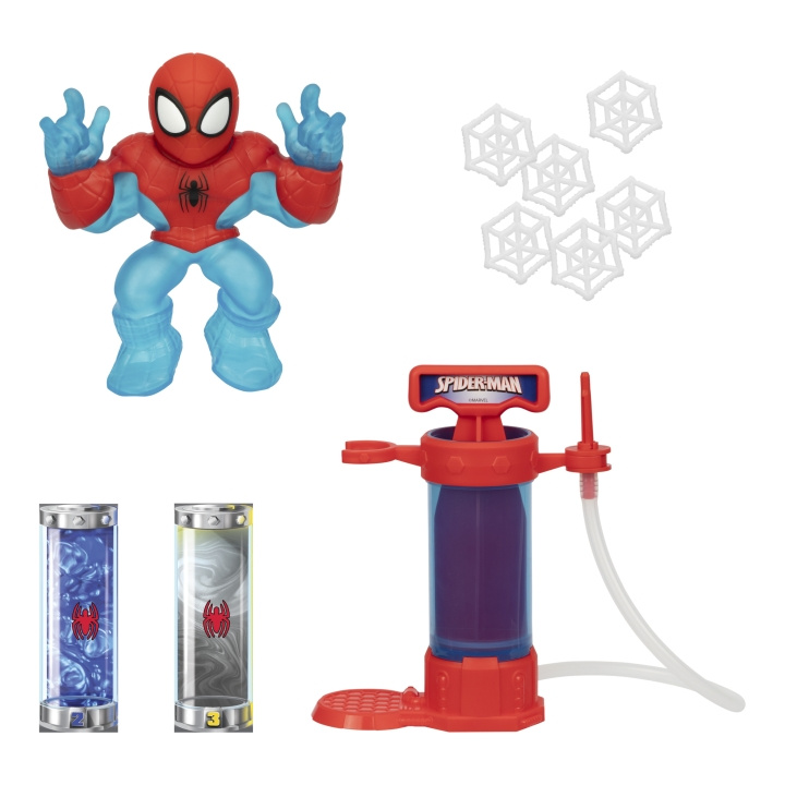 Goo Jit Zu Heldenschepper Spiderman (43003) in de groep SPEELGOED, KINDER- & BABYPRODUCTEN / Speelgoed / Figuren, Miniaturen & accessoires bij TP E-commerce Nordic AB (D27899)