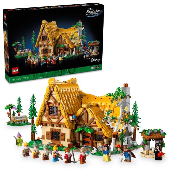 LEGO Disney - Sneeuwwitje en de zeven dwergen Cottage (43242.) in de groep SPEELGOED, KINDER- & BABYPRODUCTEN / Speelgoed / Bouwspeelgoed / Lego bij TP E-commerce Nordic AB (D27913)