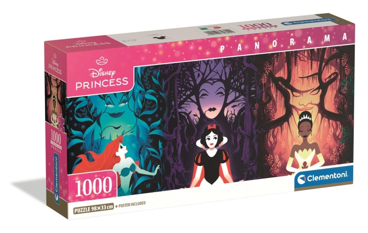 Clementoni Puzzel Panorama HQC Prinses, 1000 stuks (I-39894) in de groep SPEELGOED, KINDER- & BABYPRODUCTEN / Speelgoed / Kinderpuzzel bij TP E-commerce Nordic AB (D27928)