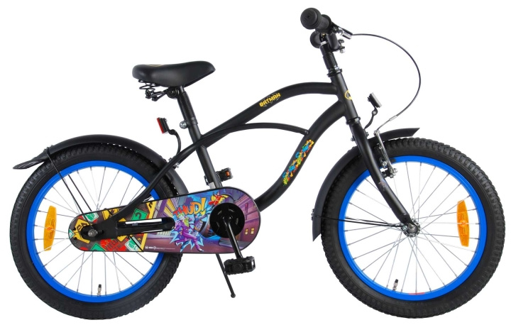 BATMAN Volare - Kinderfiets 18 - BATMAN Zwart (81834) in de groep SPEELGOED, KINDER- & BABYPRODUCTEN / Buitenspeelgoed / Fietsen & Steppen bij TP E-commerce Nordic AB (D27932)