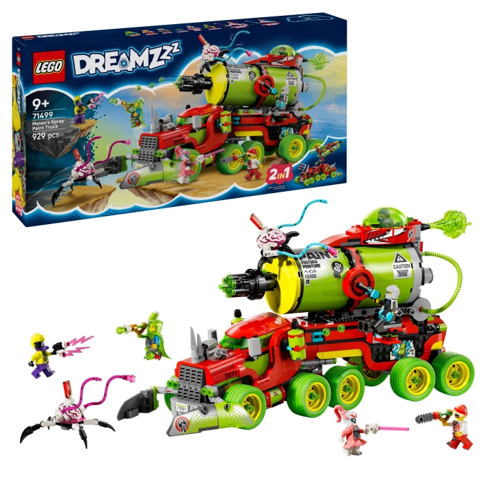 LEGO DREAMZzz - Mateo\'s Verfspuitwagen (71499) in de groep SPEELGOED, KINDER- & BABYPRODUCTEN / Speelgoed / Bouwspeelgoed / Lego bij TP E-commerce Nordic AB (D27933)