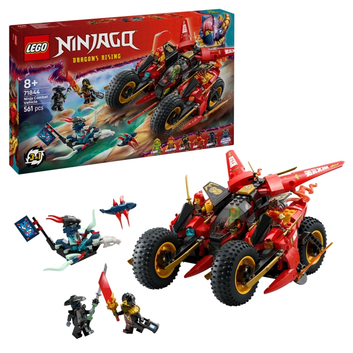LEGO Ninjago - Ninja gevechtsvoertuig (71844) in de groep SPEELGOED, KINDER- & BABYPRODUCTEN / Speelgoed / Bouwspeelgoed / Lego bij TP E-commerce Nordic AB (D27936)