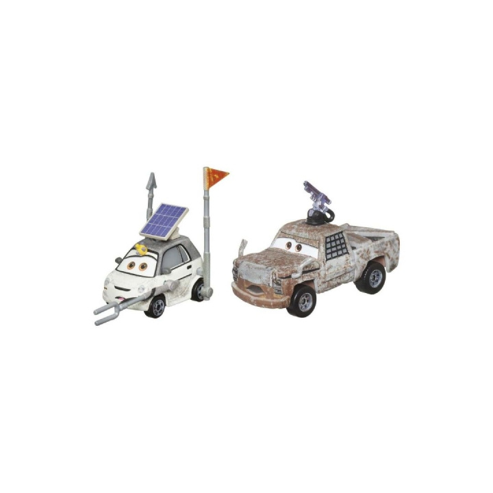 Disney Cars 2-pack Ken Enginoki & Justin Roadritter Diecast in de groep SPEELGOED, KINDER- & BABYPRODUCTEN / Speelgoed / Speelgoedauto\'s bij TP E-commerce Nordic AB (D27948)