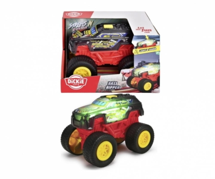 Dickie Toys Bass Ripper (203762008) in de groep SPEELGOED, KINDER- & BABYPRODUCTEN / Speelgoed / Speelgoedauto\'s bij TP E-commerce Nordic AB (D27986)