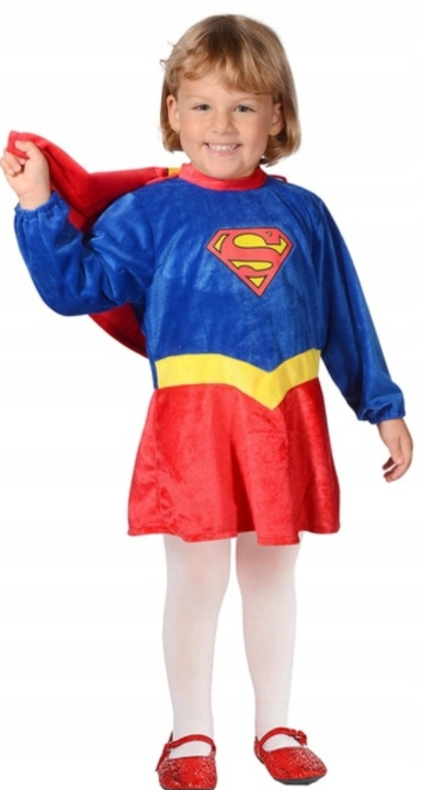 Ciao Supergirl - Junior kostuum (6-12 mdr.) (11719.6-12) in de groep SPEELGOED, KINDER- & BABYPRODUCTEN / Speelgoed / Gemaskered kostuums bij TP E-commerce Nordic AB (D27994)