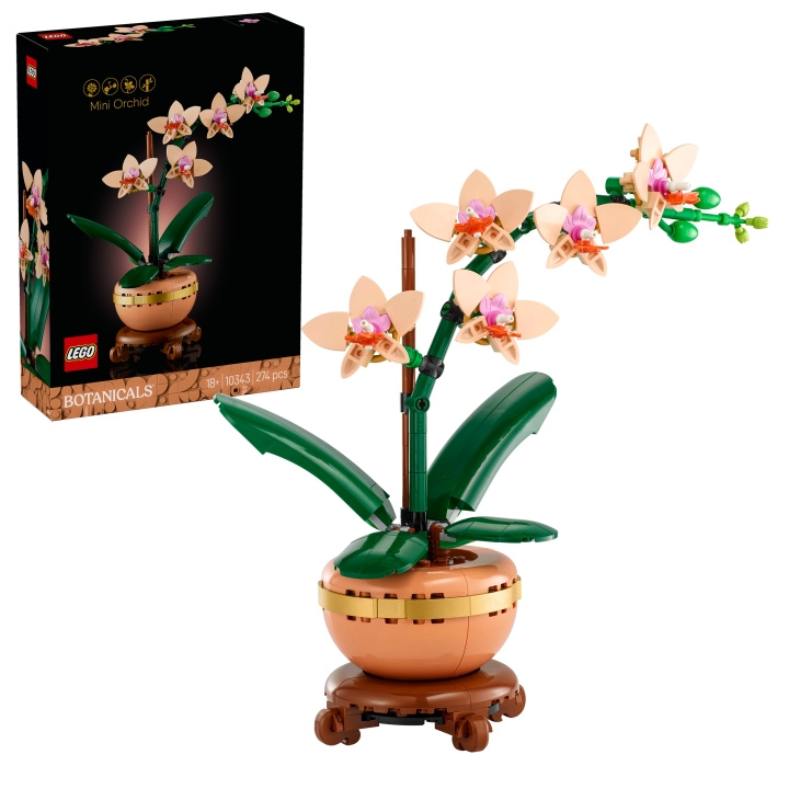 LEGO Botanieken - Mini orchidee (10343) in de groep SPEELGOED, KINDER- & BABYPRODUCTEN / Speelgoed / Bouwspeelgoed / Lego bij TP E-commerce Nordic AB (D28009)