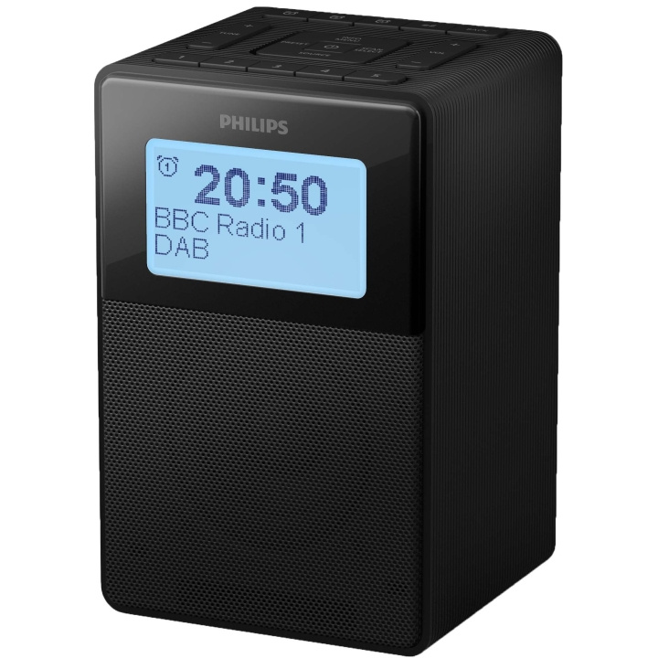 Philips Radio DAB+/FM Bluetooth TAR5100/10 Svart in de groep HOME ELECTRONICS / Audio & Beeld / Thuisbioscoop, Hifi en Draagbaar / Radio & Wekkers / Draadloze audiozender bij TP E-commerce Nordic AB (D28021)