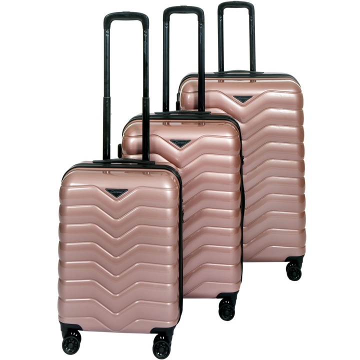 Cavalet Smygehuk Väskset 3st Rosa in de groep SPORT, VRIJE TIJD & HOBBY / Reisaccessoires / Koffers bij TP E-commerce Nordic AB (D28059)