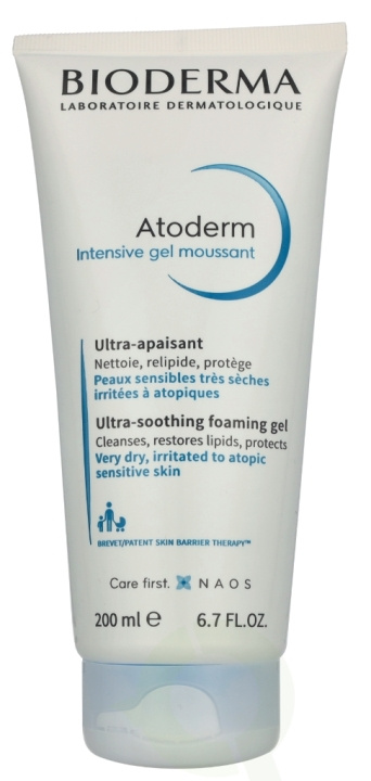 Bioderma Atoderm Intensive Gel Moussant 200 ml in de groep BEAUTY & HEALTH / Huidsverzorging / Gezicht / Dagcrème bij TP E-commerce Nordic AB (D28157)