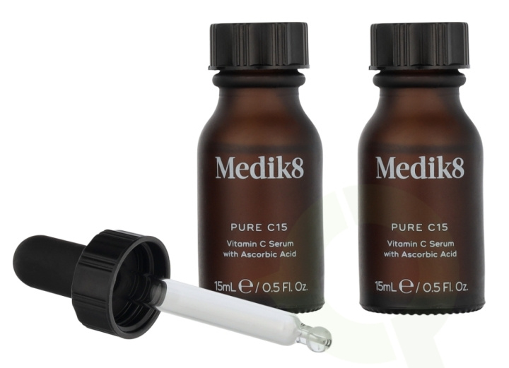 Medik8 Pure C15 Vitamin C Serum Set 30 ml 2x15ml in de groep BEAUTY & HEALTH / Huidsverzorging / Gezicht / Huidserum bij TP E-commerce Nordic AB (D28232)