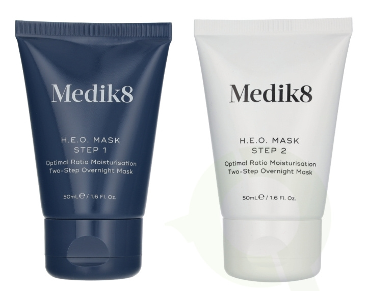 Medik8 H.E.O Mask Set 100 ml 2x50ml in de groep BEAUTY & HEALTH / Huidsverzorging / Gezicht / Dagcrème bij TP E-commerce Nordic AB (D28246)