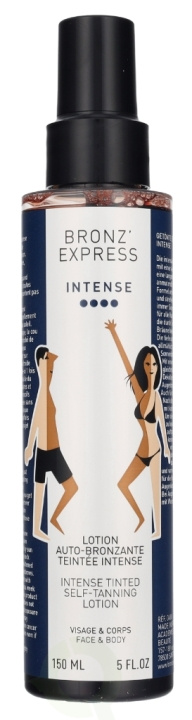 Academie Bronz\'Express Intense Tinted Self-Tanning Lotion 150 ml in de groep BEAUTY & HEALTH / Huidsverzorging / Zonnebank / Bruin zonder zon bij TP E-commerce Nordic AB (D28287)
