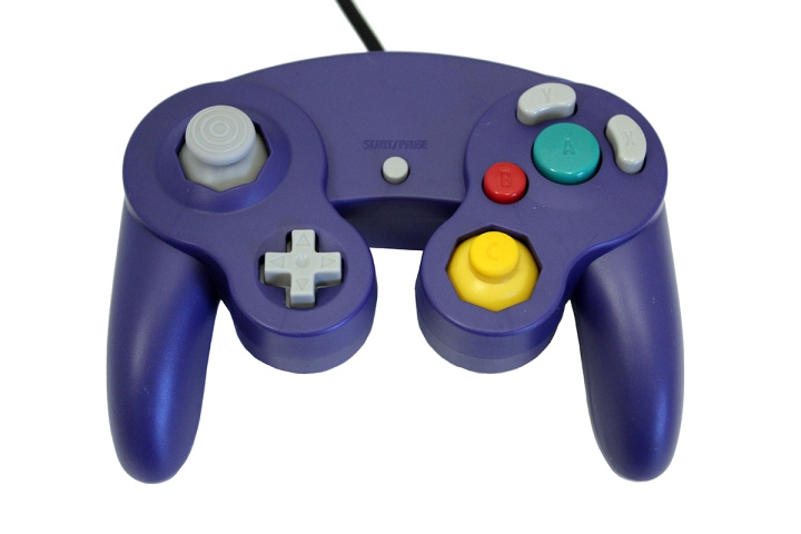 Retro-Bit Gamecube-controller Purple USB voor PC in de groep HOME ELECTRONICS / Spelconsoles en accessoires / Nintendo GameCube bij TP E-commerce Nordic AB (D28370)