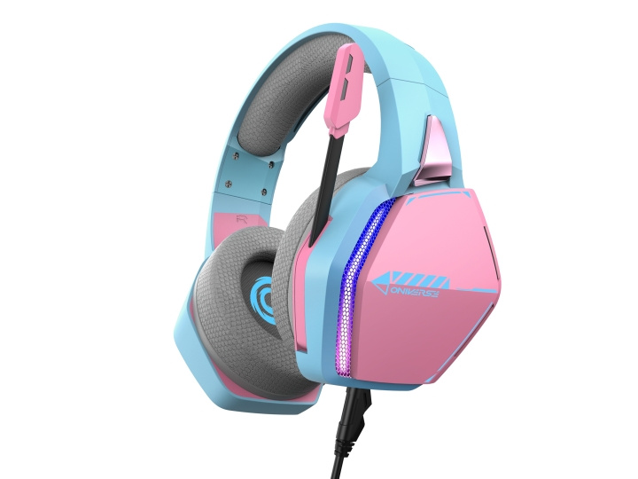 Oniverse Gamingheadset Nebula - Diva Roze in de groep COMPUTERS & RANDAPPARATUUR / GAMING / Koptelefoon bij TP E-commerce Nordic AB (D28401)