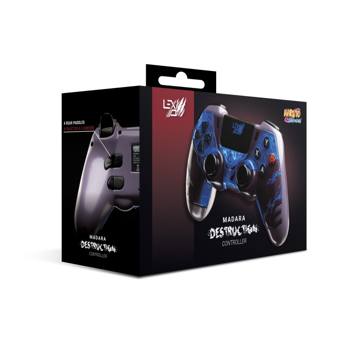 Lexip Madara controllerontwerp door Tsume - Naruto Shippuden in de groep HOME ELECTRONICS / Spelconsoles en accessoires / Nintendo Switch bij TP E-commerce Nordic AB (D28416)